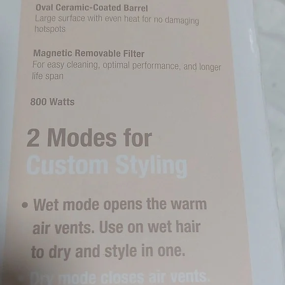 Conair InfinitiPRO 2-in-1 Rose Gold Hot Air Styler - Picture 6 of 7